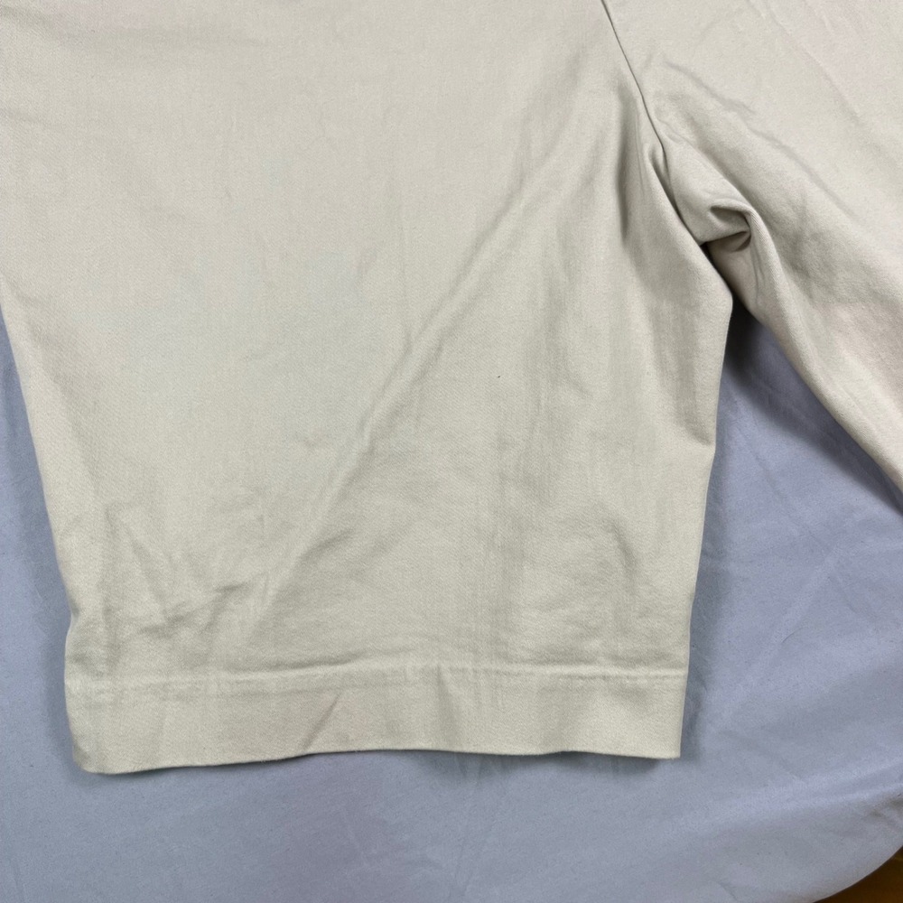 Croft & Barrow Effortless Stretch Bermuda Shorts Womens 18W Khaki Tan Pull On - Picture 7 of 14